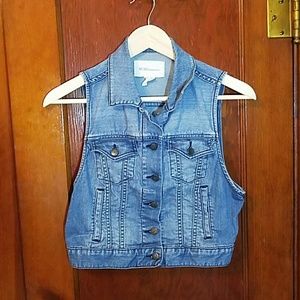 BCBG Denim Vest